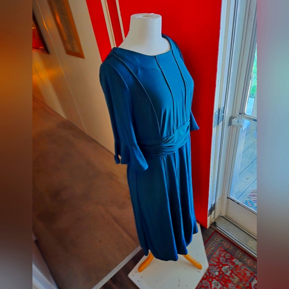 NWT Percptions Elegant Evergreen Dress 291